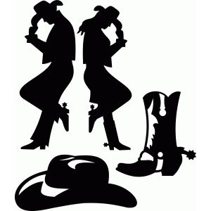 1000+ images about Silhouette - Cowboy