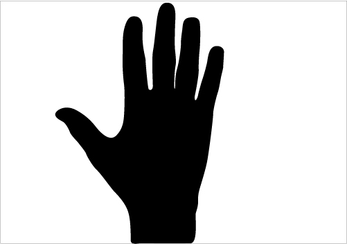 1000+ images about Hand Silhouette