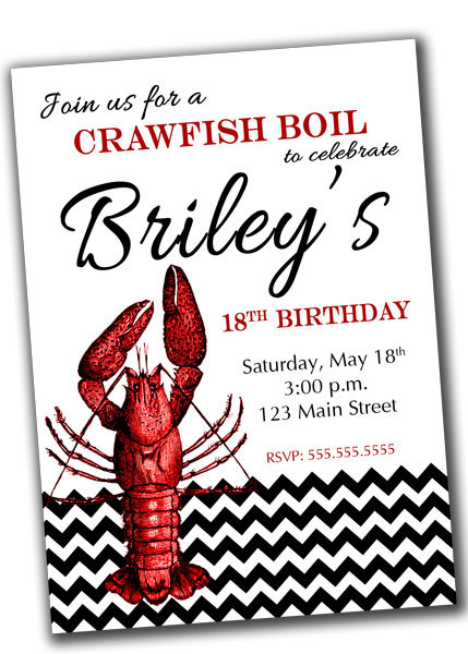 Free Crawfish Boil Invitation Template FREE PRINTABLE TEMPLATES