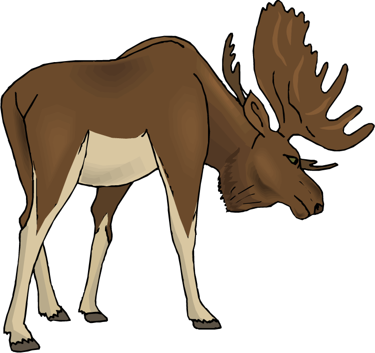 Free Moose Clipart