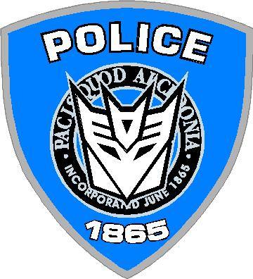 Comic Decals and Cartoon Decals :: Decepticon Police Transformers ...