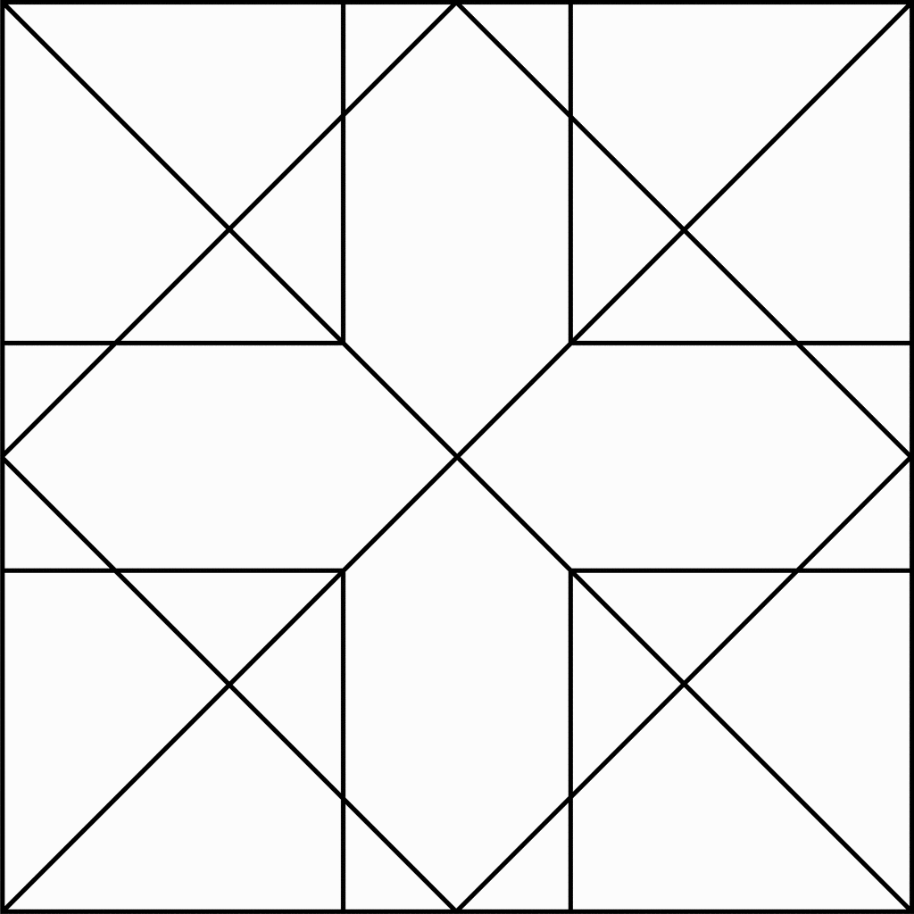 Geometric Block Pattern 15 | ClipArt ETC