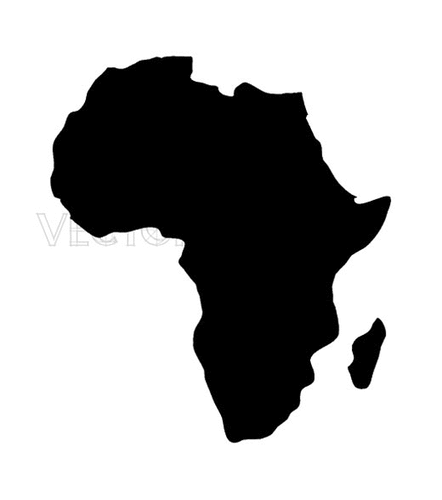 Africa Silhouette - ClipArt Best