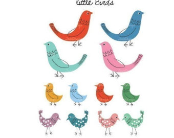 little birds clip