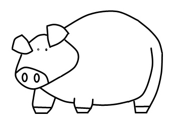 How To Draw A Pig