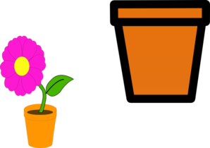 Flower Pots Clip Art - vector clip art online ...