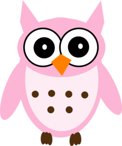 Its a girl owl clipart