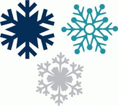 Stencils, Snowflake stencil and Snow