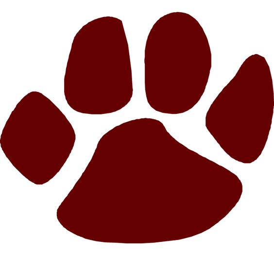 Red Paw Print Clipart cute :)) | Artworks | Pinterest | Clip Art ...