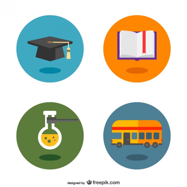 Graduation hat and diploma Icons | Free Download