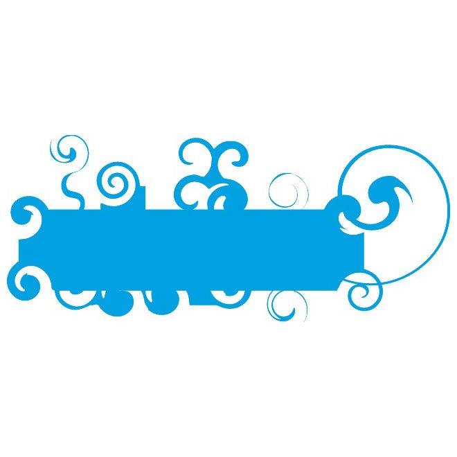 Swirl Blue Banner Background Free Vector | 123Freevectors