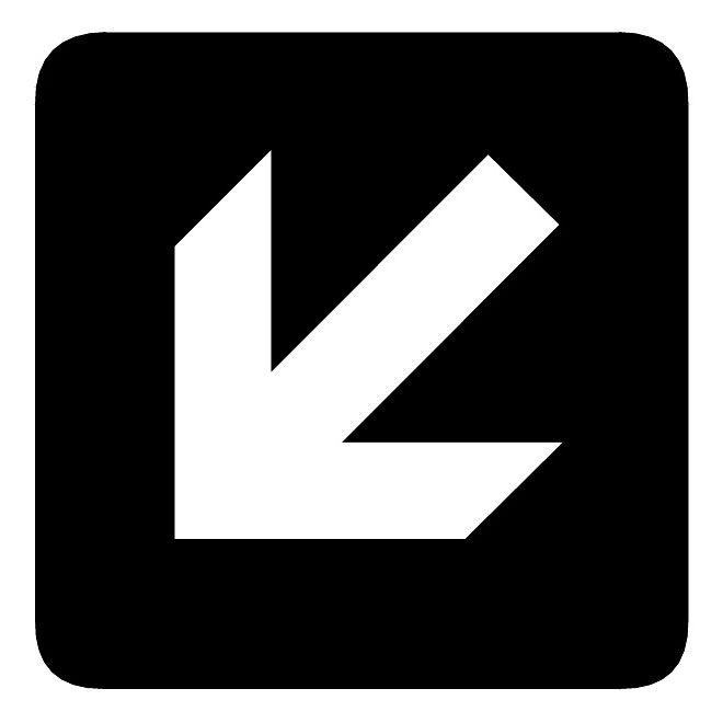 DIRECTION ARROW VECTOR PICTOGRAM - Download at Vectorportal