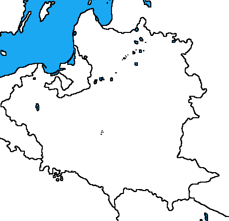 Blank map of Poland-Lithuania by DinoSpain on DeviantArt