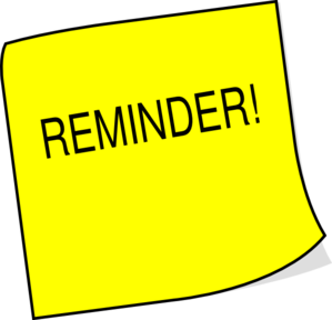 Reminder Clip Art Animated - Free Clipart Images