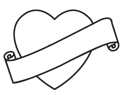 Heart Scroll Clip Art - ClipArt Best