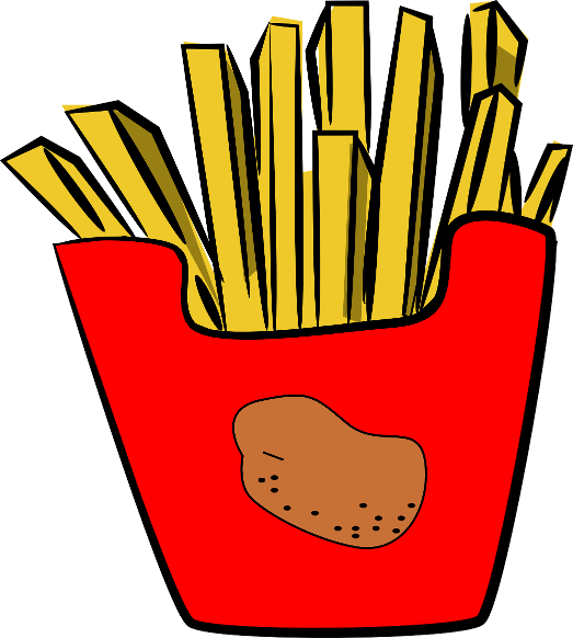 Clip Art French Fries Clipart