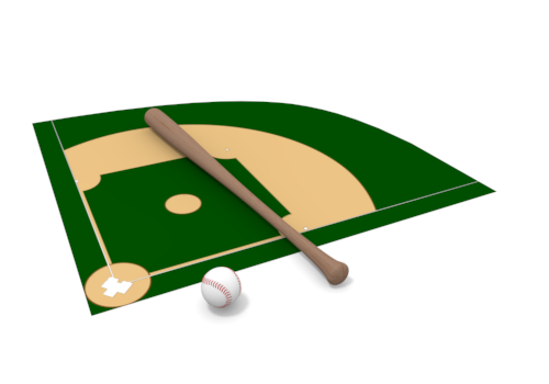 Baseball diamond baseball field clip art free more at recipins ...