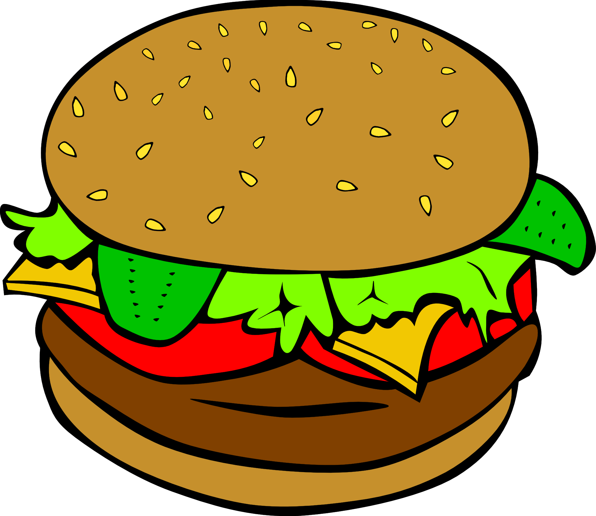 Fast Food Clip Art - Tumundografico