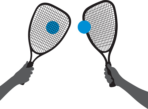 Racquetball Balls Clip Art, Vector Images & Illustrations