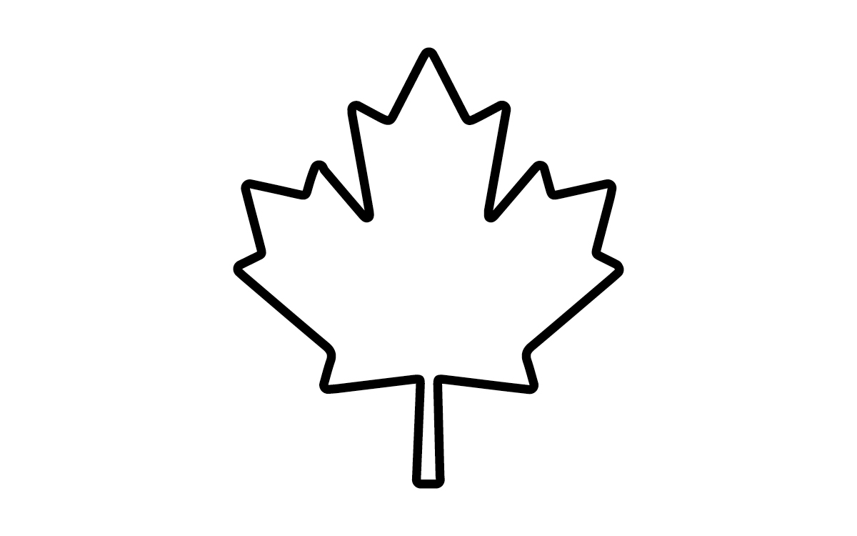 Maple Leaf Outline