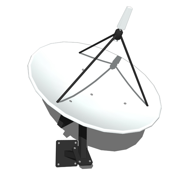 Satellite dish 3D Model - FormFonts 3D Models & Textures