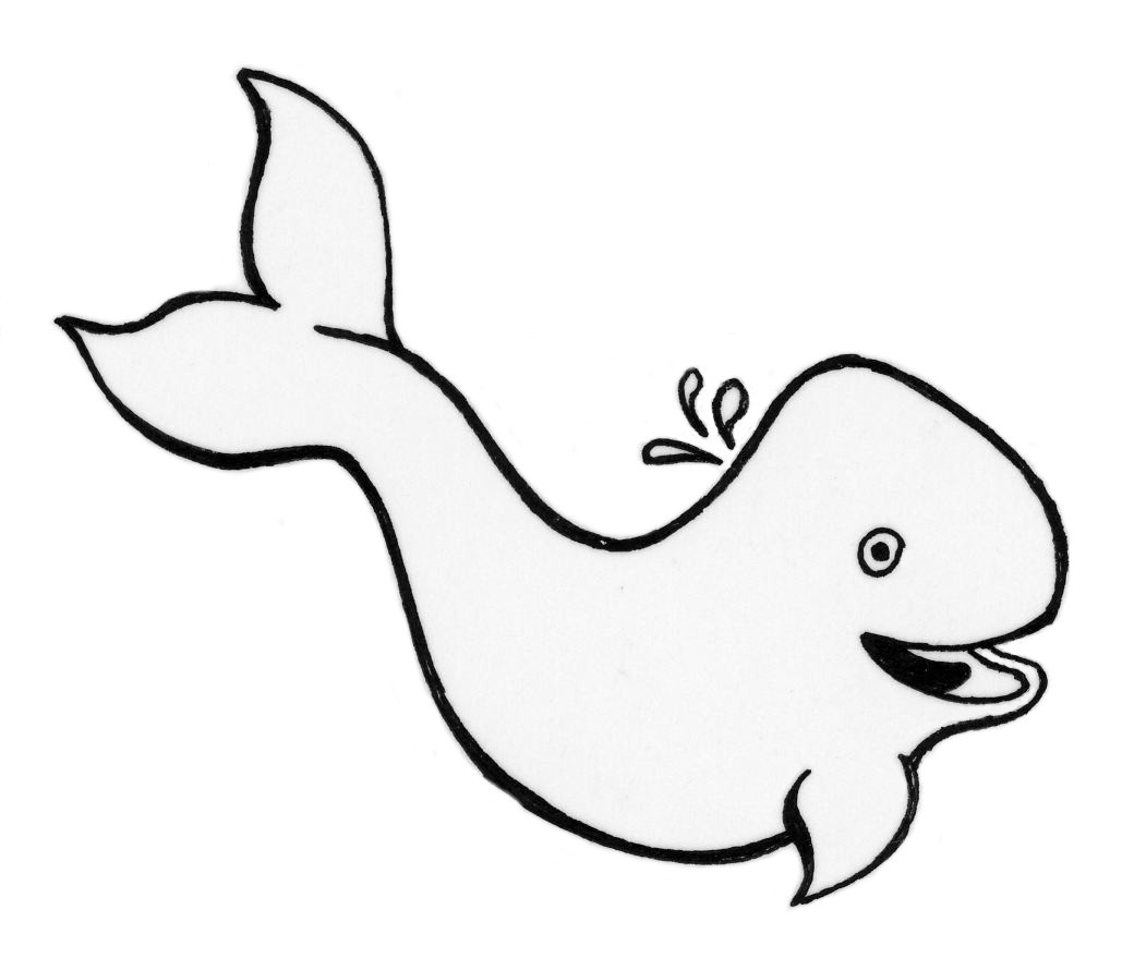 Whale Line Drawing - ClipArt Best