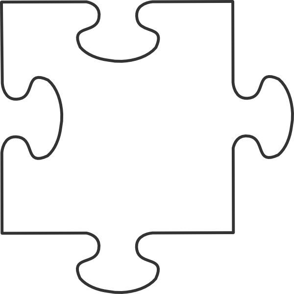 puzzle pieces outline