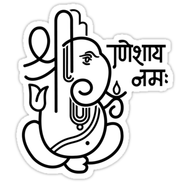 Ganesh Outline | Free Download Clip Art | Free Clip Art | on ...