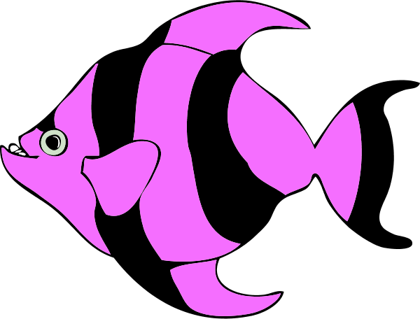 Pink Fish Clip Art Clipart Best