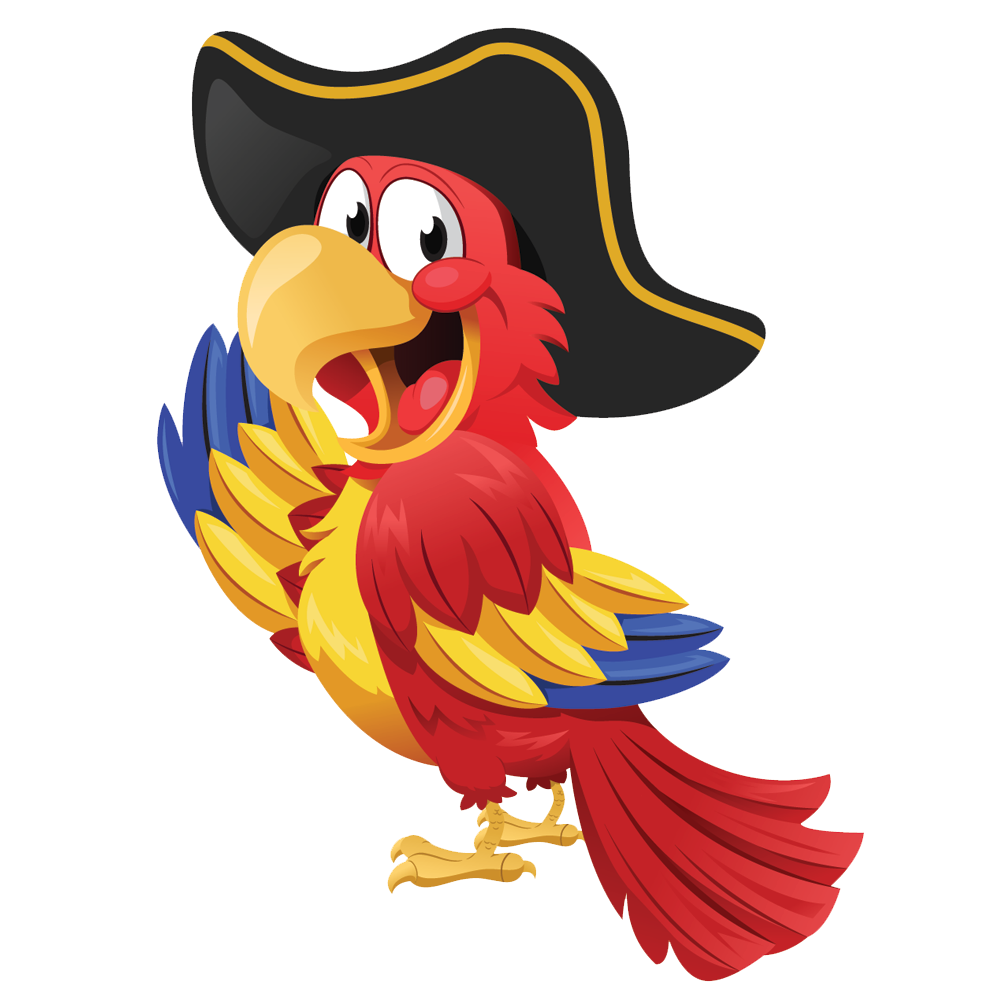 Pirate Parrot PNG Clipart | PNG Mart