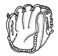 Baseball Glove Drawing - ClipArt Best