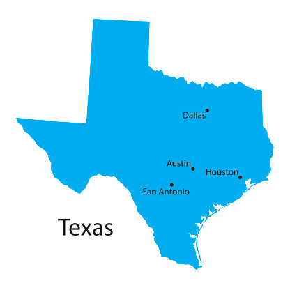 Texas Austin Texas Map Cartography Clip Art, Vector Images ...