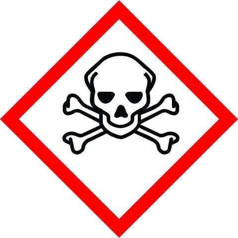 New International Toxic Symbol sign – Safety Signs Direct