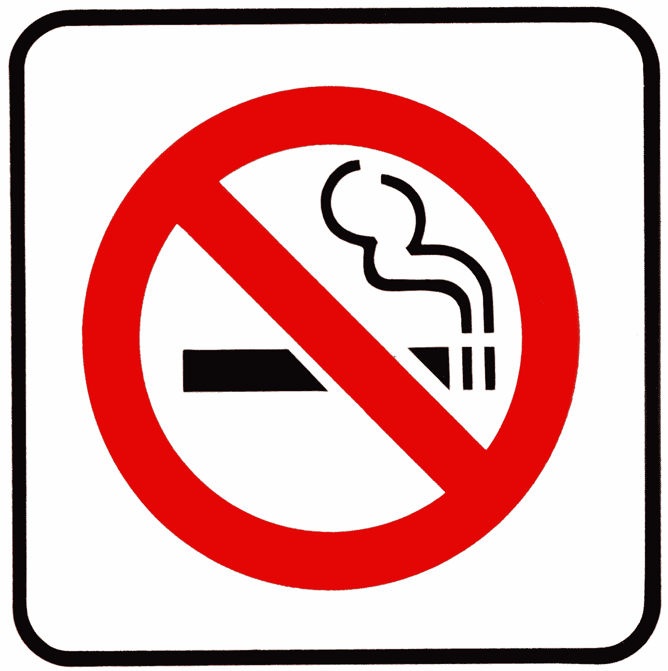 no smoking sign clipart