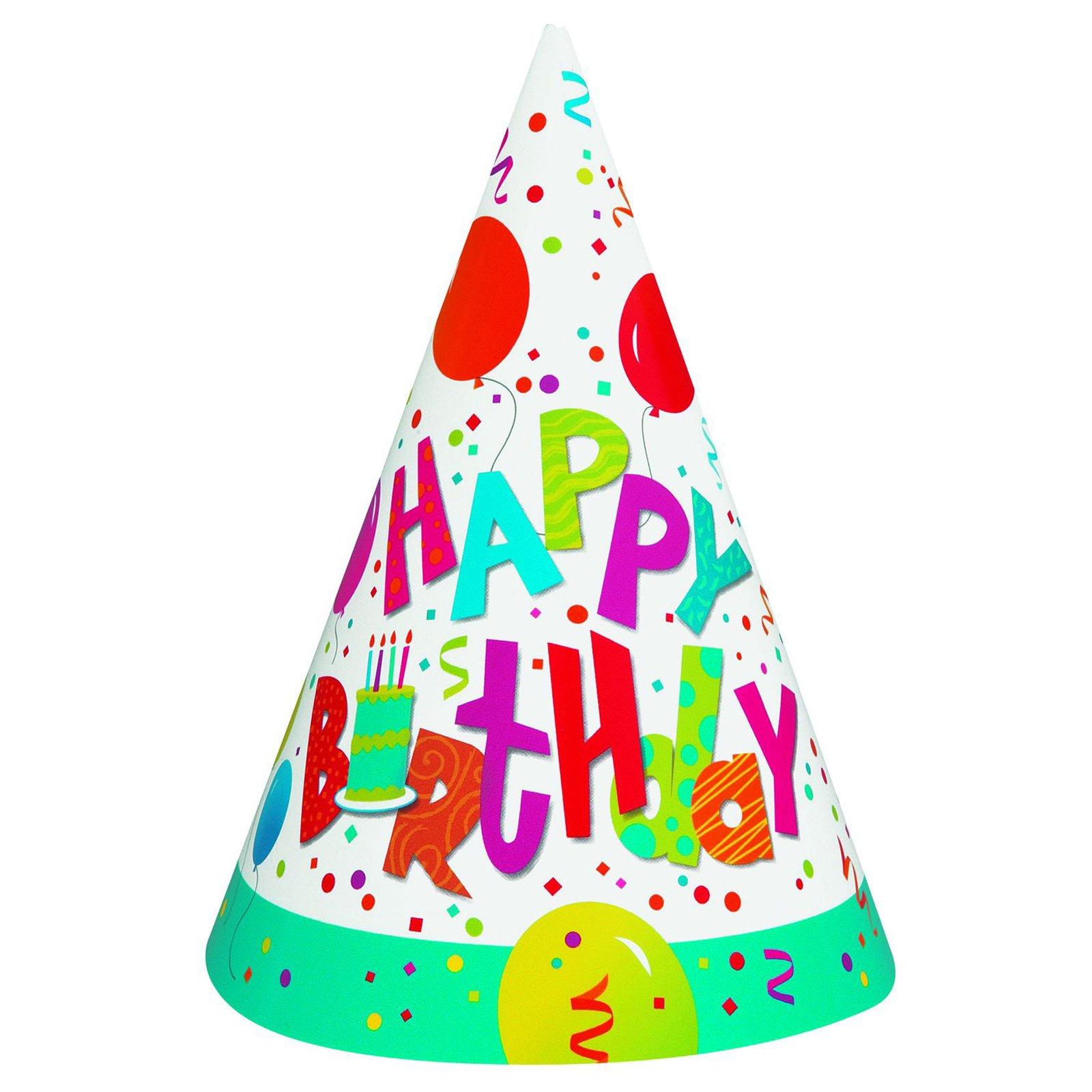 Happy birthday party hat clipart