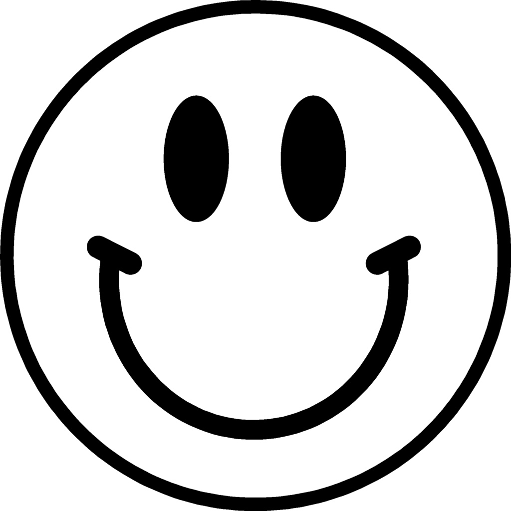 Emoji happy face clipart transparent background