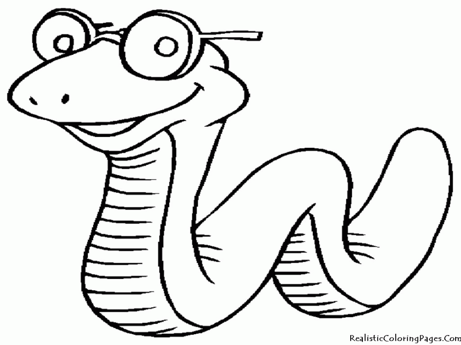 Printable Snake Pictures - AZ Coloring Pages