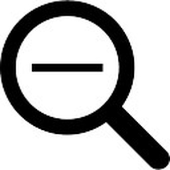 Zoom in interface symbol of magnifier with plus sign Icons | Free ...