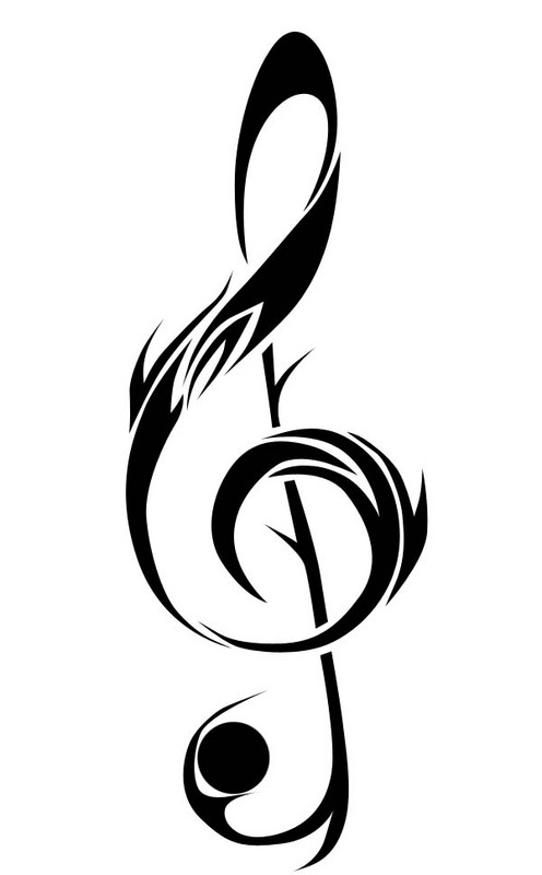 Treble Clef Art