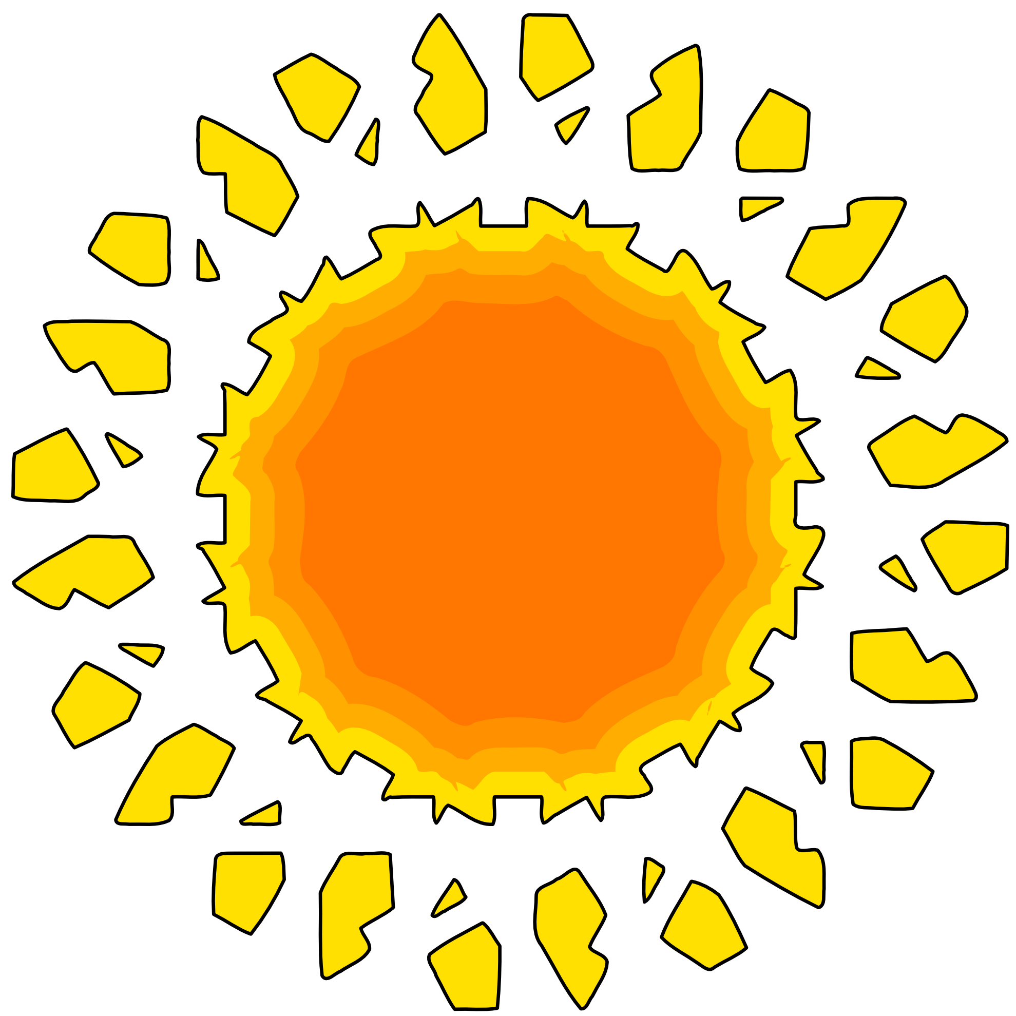 Sun Clipart Png - Free Clipart Images