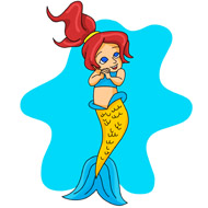 Mermaid Clip Art - Free Clipart Images