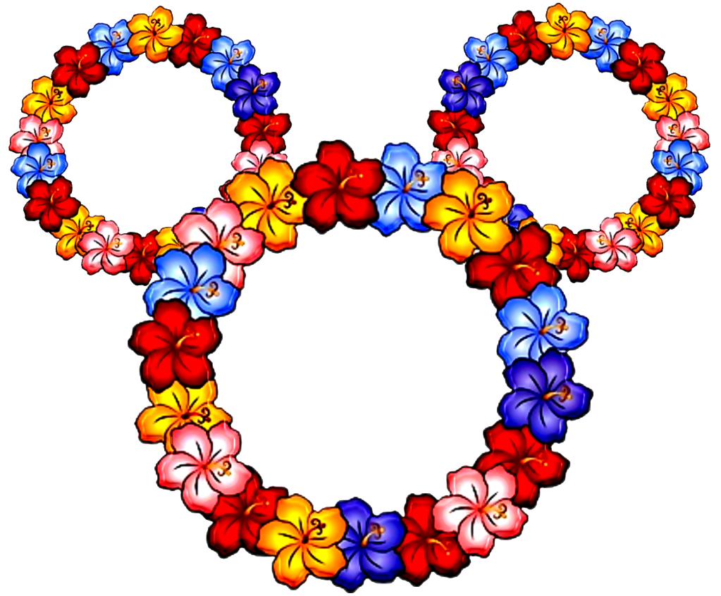 Hawaiian head lei clipart