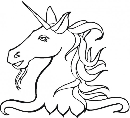 17 Unicorn Head Coloring Pages Fantasy printable coloring pages ...