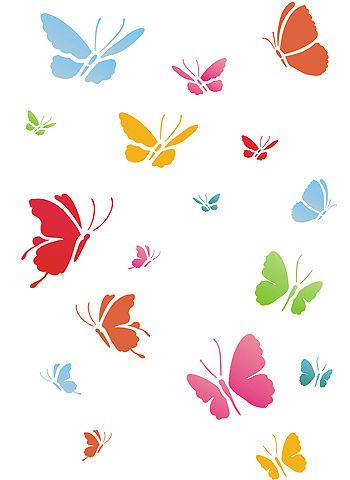 Butterfly Stencil | Stencils ...