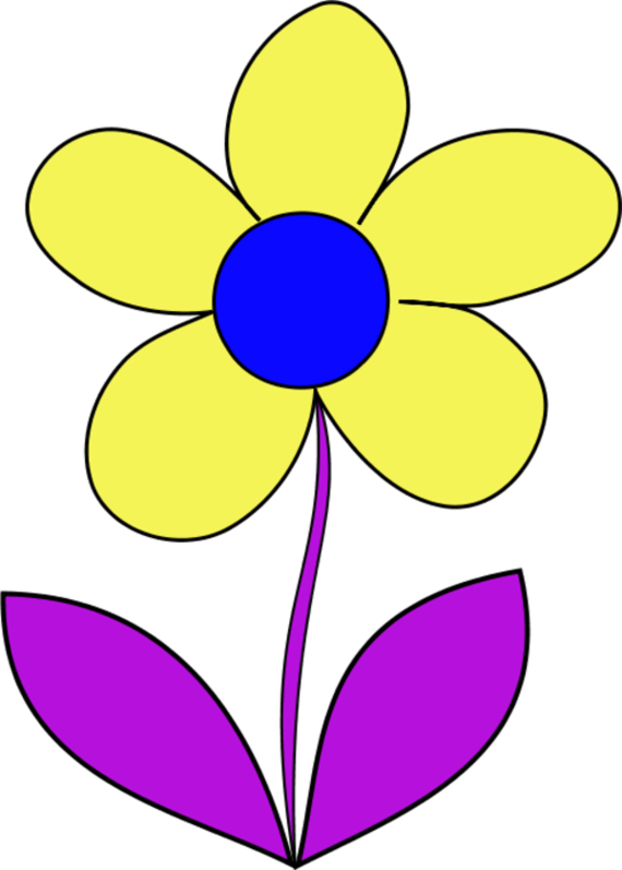 Simple Flower Pictures Clipart - Free to use Clip Art Resource