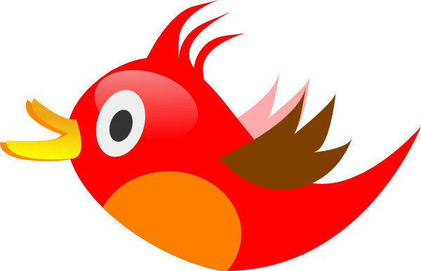 Red Bird Clip Art