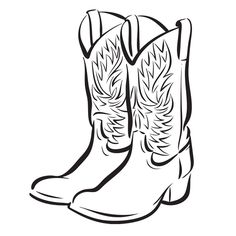 Free cowboy boot clipart - ClipartFox