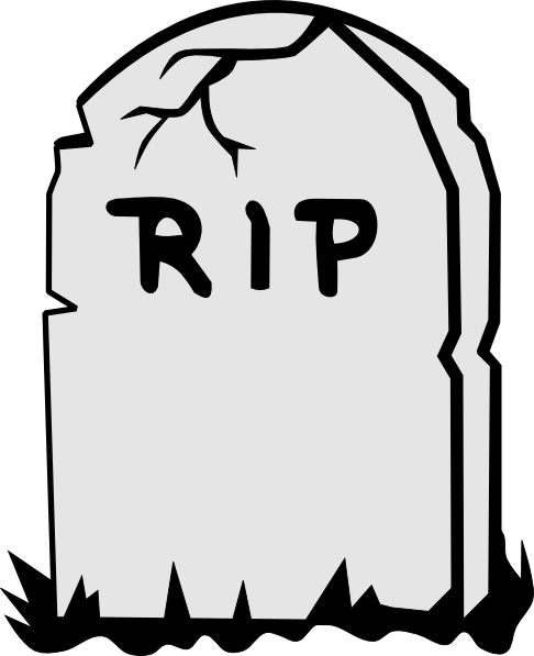 Tombstone clipart blank
