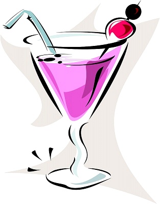 Pink Martini Clipart