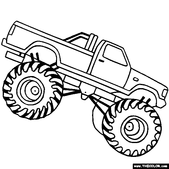 Monster Truck Clipart - 45 cliparts